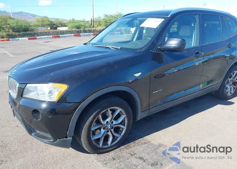 2013 BMW X3 xDrive28I from USA, damaged, VIN 5UXWX9C56D0A31519